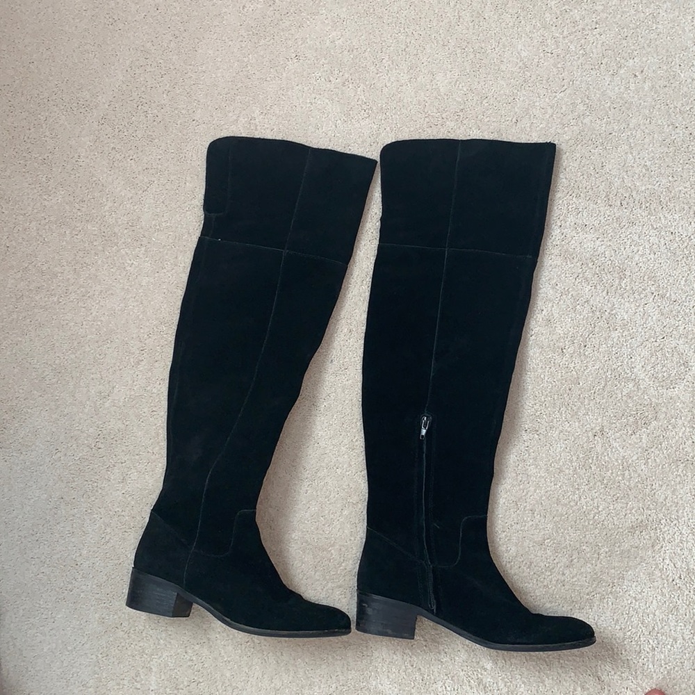 Steve Madden suede over the knee boots